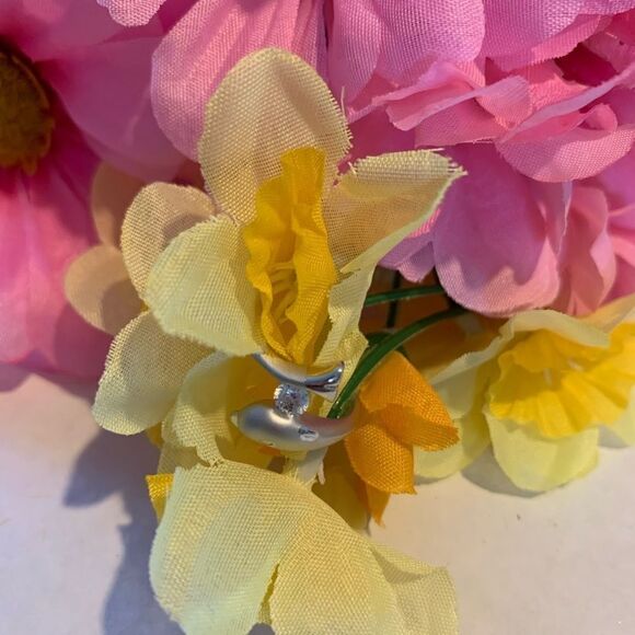 Silver dolphin ring  - Picture 1 of 4